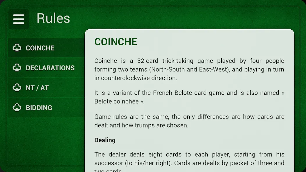 French Coinche + screenshot 8