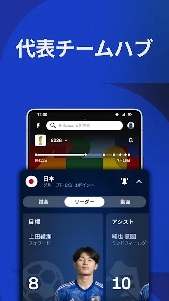 Sofascore: ライブスポーツスコア screenshot 3