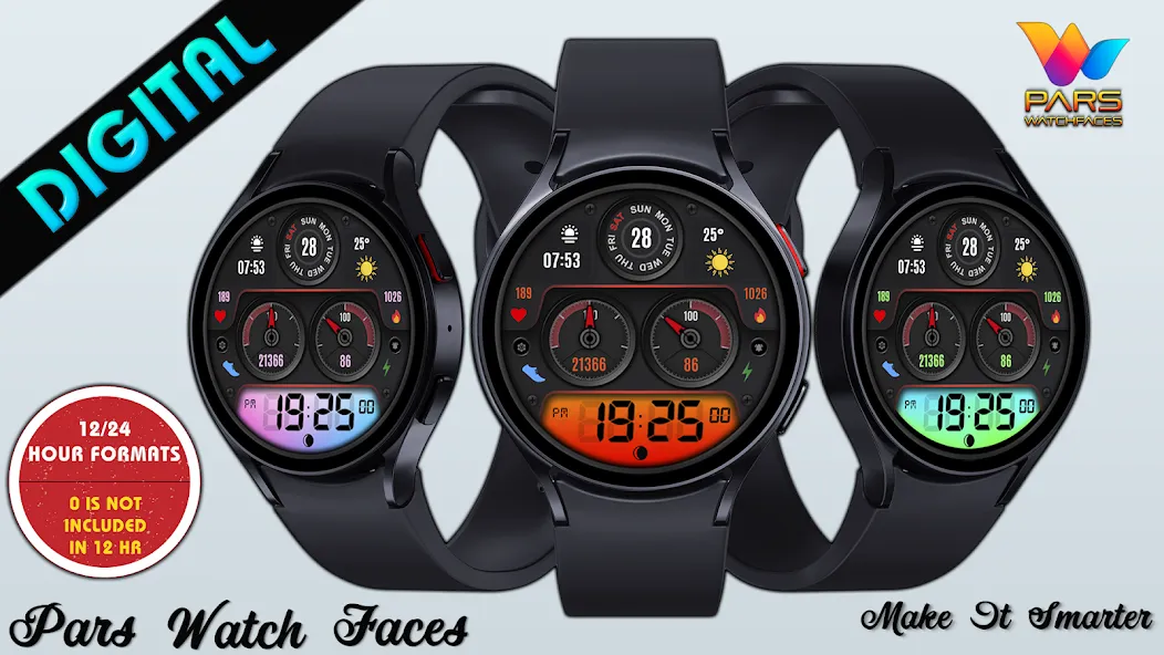Adore Digital Watch Face screenshot 1
