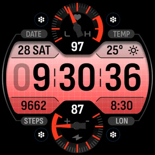 OMG 435 - Digital Watch Face screenshot 26