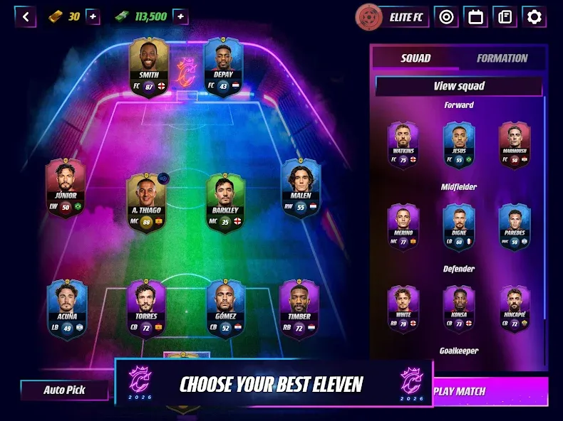 Champions Elite Football 2026 screenshot 9