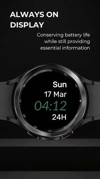 EXD027: Minimal Watch Face screenshot 4