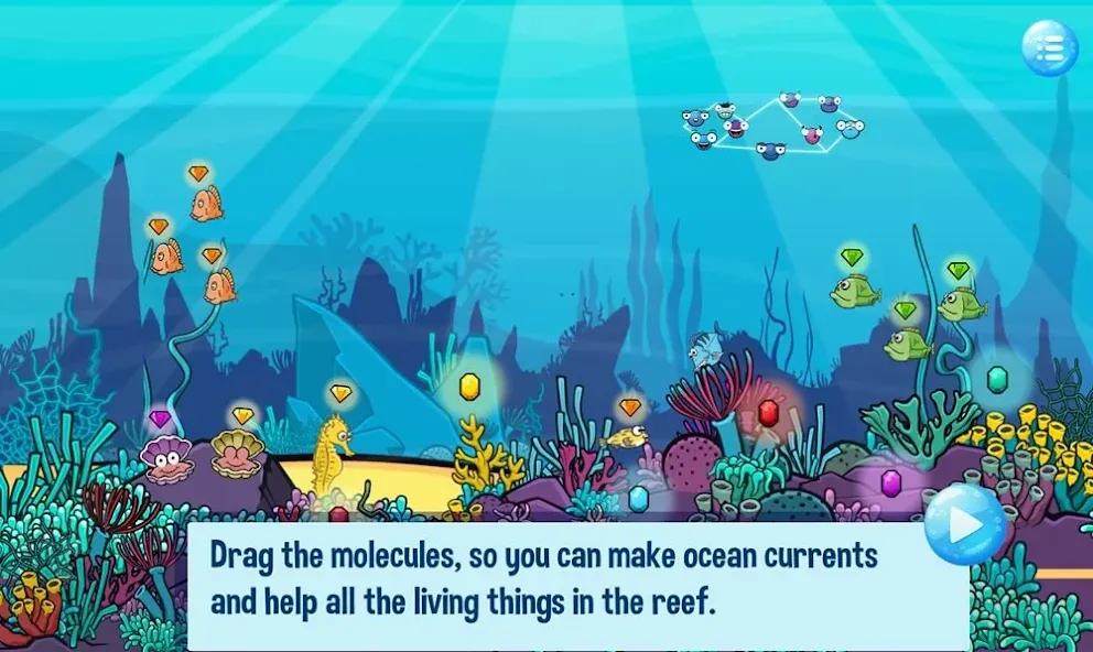Matty the Water Molecule Game screenshot 2