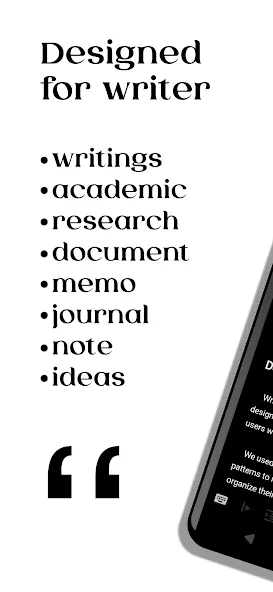 Writer Journal - Text,Note screenshot 1