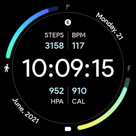 Fit Dashboard Watch face screenshot 8