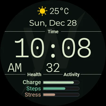 Brut Ledger Watch Face screenshot 9