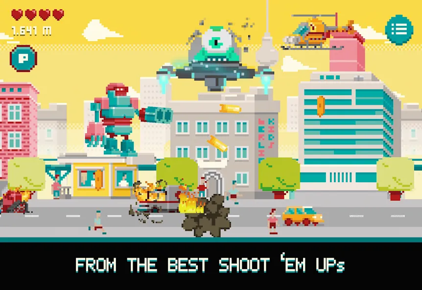 Pixzilla: King of the Robots screenshot 2