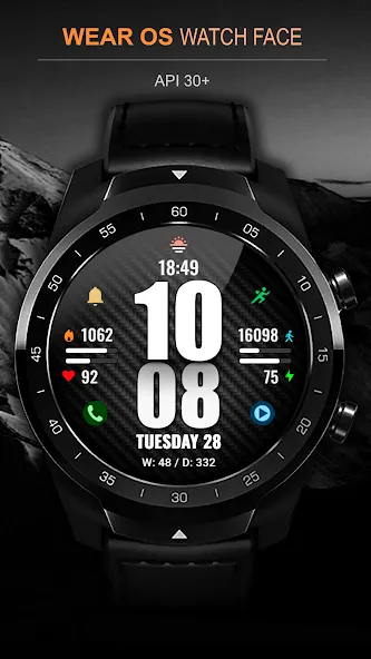 WFP 244 Sports watch face screenshot 7