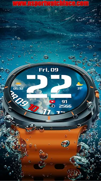 N-SPORT660 Weather Big Digital screenshot 8