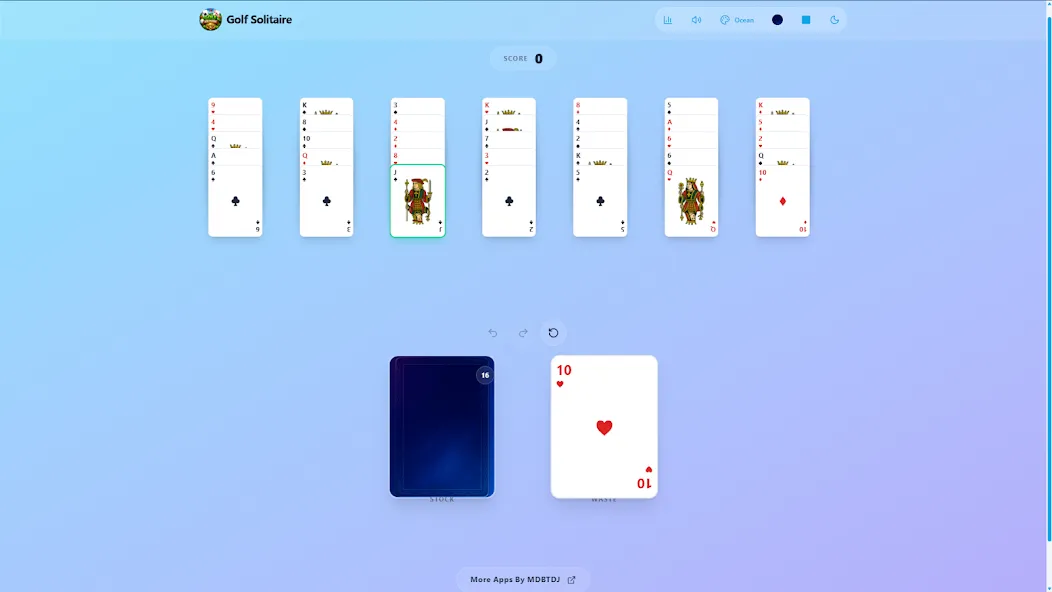 Golf Solitaire Offline Master screenshot 28