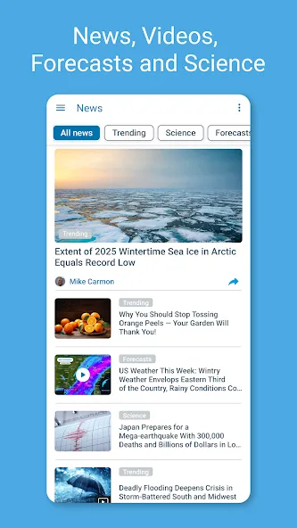 Weather Radar - Meteored News screenshot 8