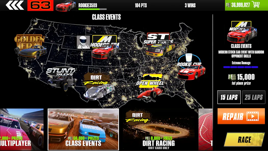 Stock Car Racing screenshot 6