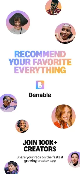 Benable: for influencers & all screenshot 1