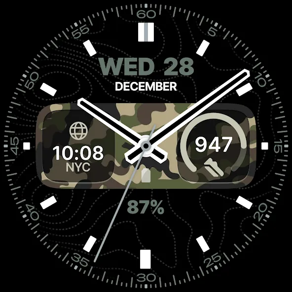 Arbiter Analog Watch Face screenshot 33