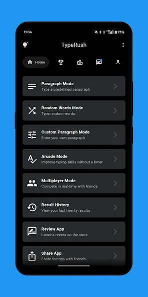 TypeRush(Pro) screenshot 1