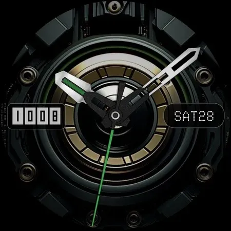 Alien Spaceship Watch Face screenshot 8