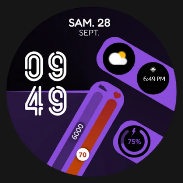 Radar Time Watch Face screenshot 20