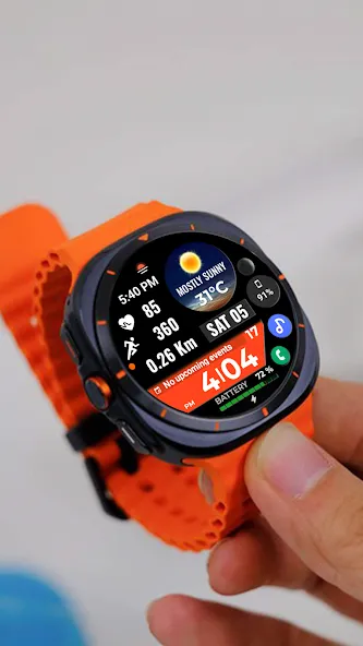 Weather Sport WearOS 5 NTV577 screenshot 16
