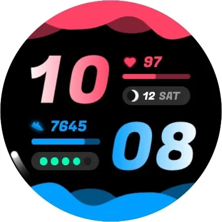 Genesis watch face Wear OS screenshot 3