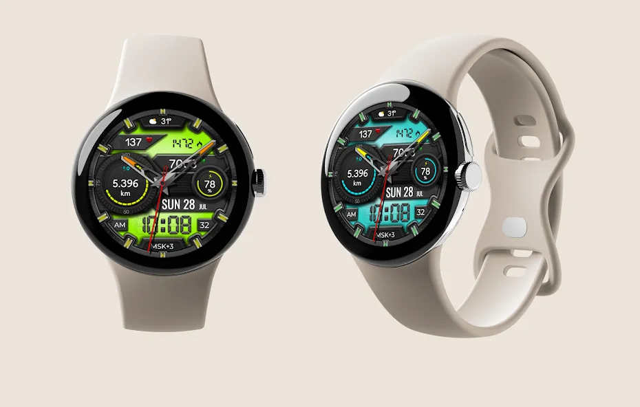 Hybrid PRALAX WS19 Watch face screenshot 2