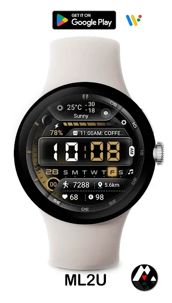 ML2U 221 Watch Face screenshot 21