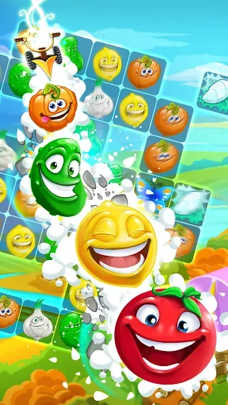 Funny Farm match 3 game screenshot 9