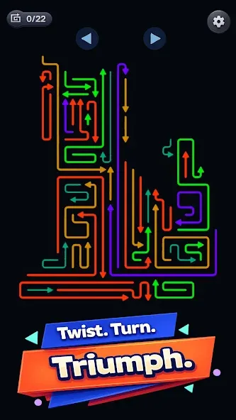 Arrow Escape: Tap Arrows Away screenshot 2
