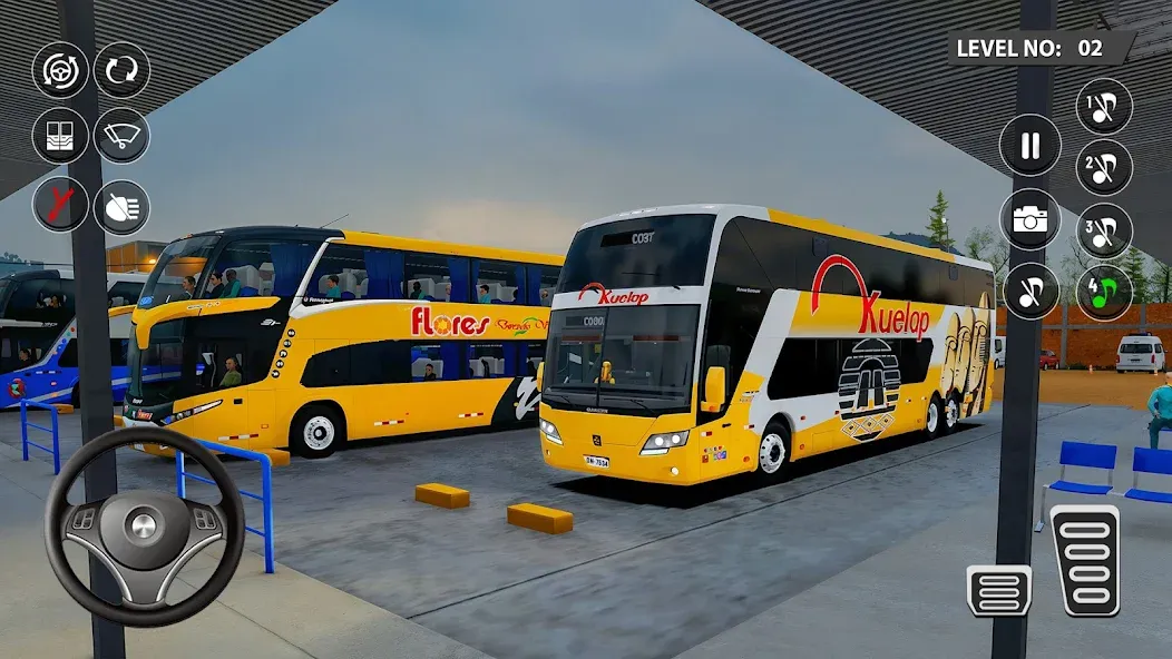 Bus Simulator 3D Tour Bus Game screenshot 26