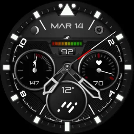 Pars Lena Analog Watch Face screenshot 29