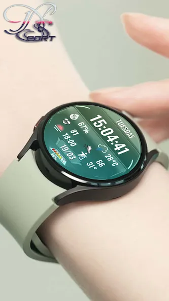 N-SPORT692 Big Dial Watch Face screenshot 7
