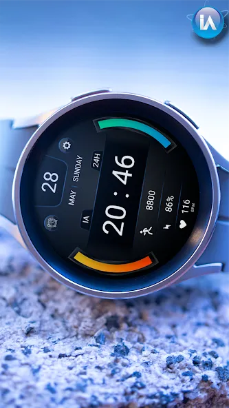 IA92 Digital Watchface screenshot 2
