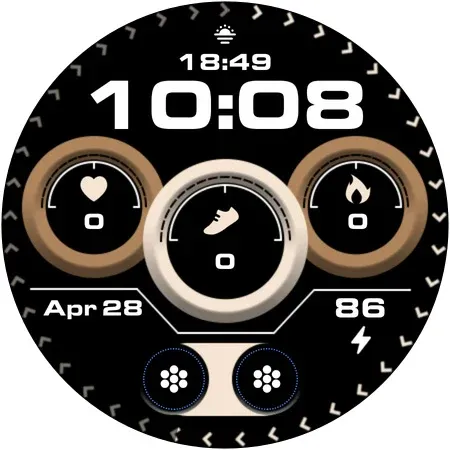 Sporty Dial - Watch face screenshot 7