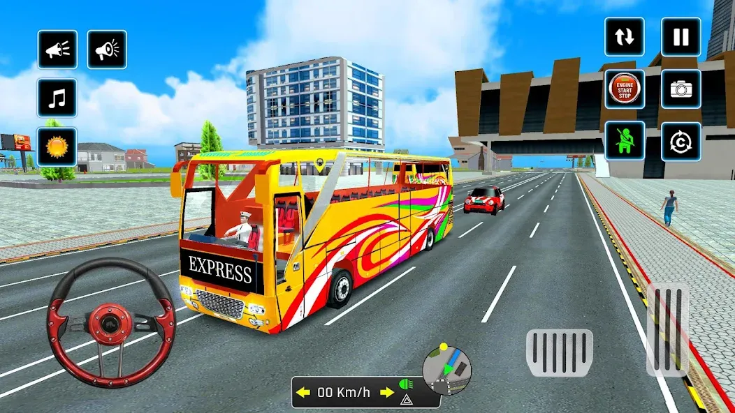 Bus Games Real Bus Driving 3D screenshot 8