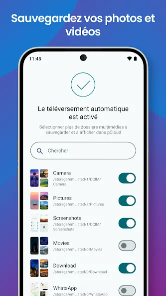 pCloud: stockage en ligne screenshot 3