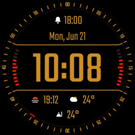 DADAM45: Graphic Watch Face screenshot 20
