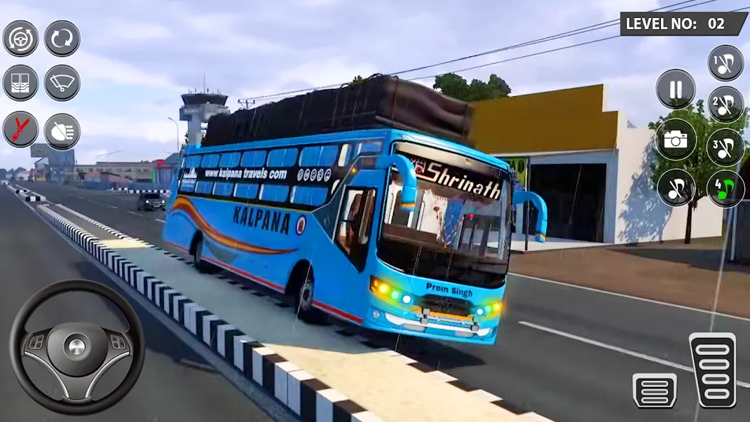Bus Simulator 3D Tour Bus Game screenshot 8
