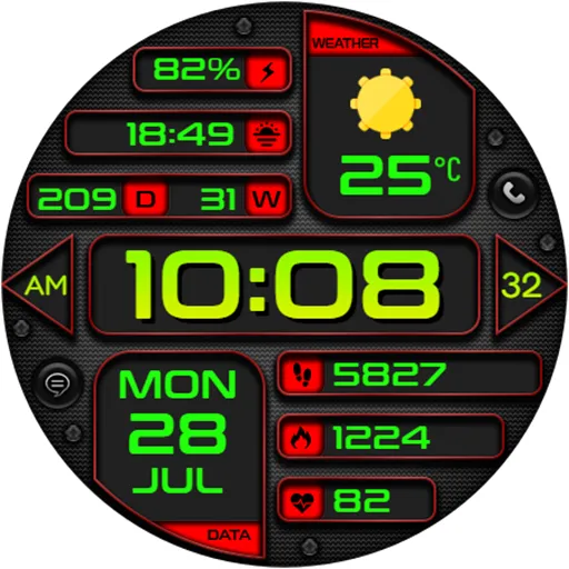DIGI TARCUMAN CTS40 Watch face screenshot 21