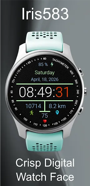Iris583 Crisp Digital Watch screenshot 3