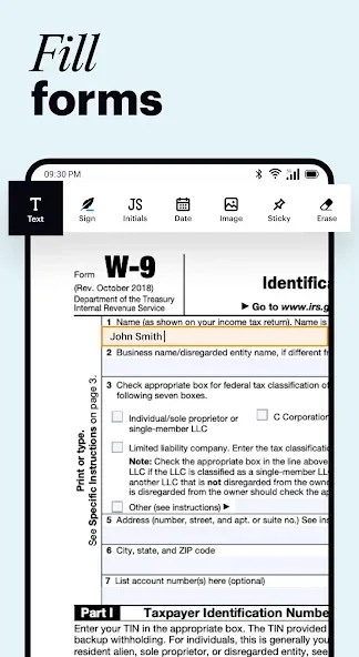 pdfFiller Edit, fill, sign PDF screenshot 3