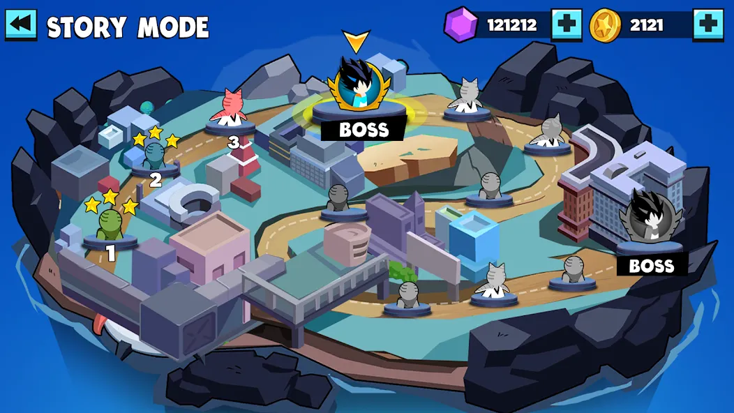 Stick Warriors Shadow Fight screenshot 4