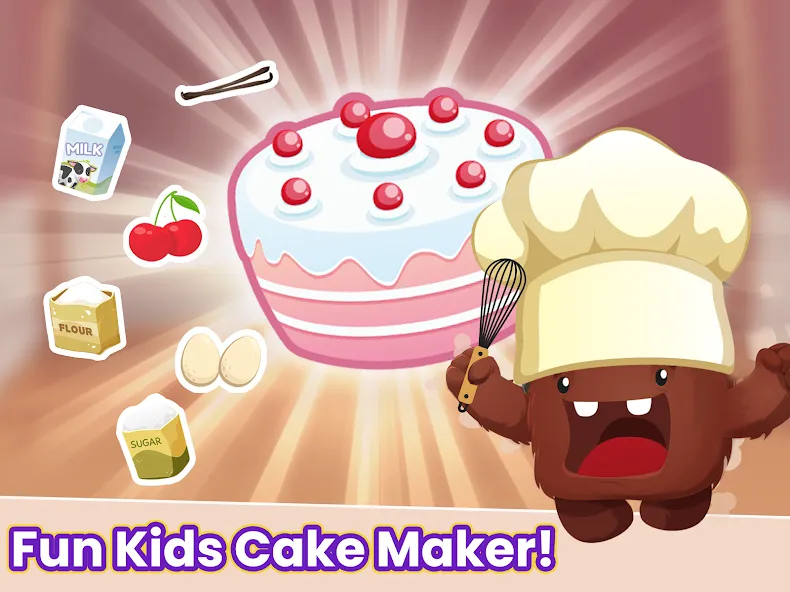Bake a Cake: Kids Cooking Game screenshot 9