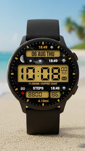 WIN Tactical LCD Digital Face screenshot 6