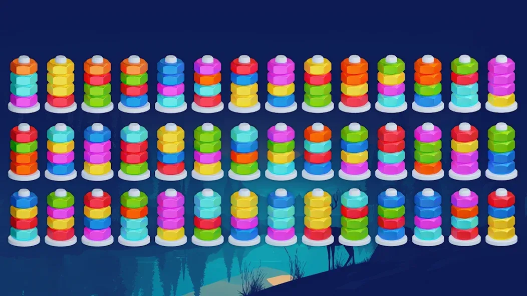 Nut Puzzle - Nut Sort Games screenshot 2