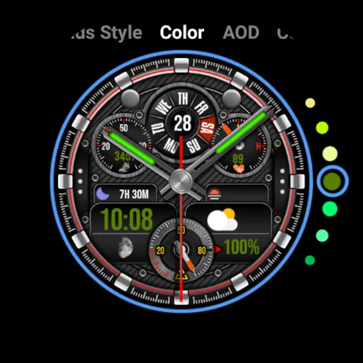 Hybrid Watch Face MB382 screenshot 22
