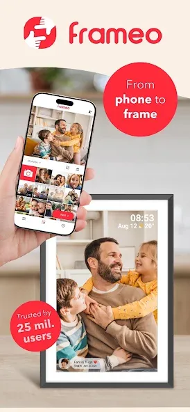 Frameo:分享到相框 screenshot 1
