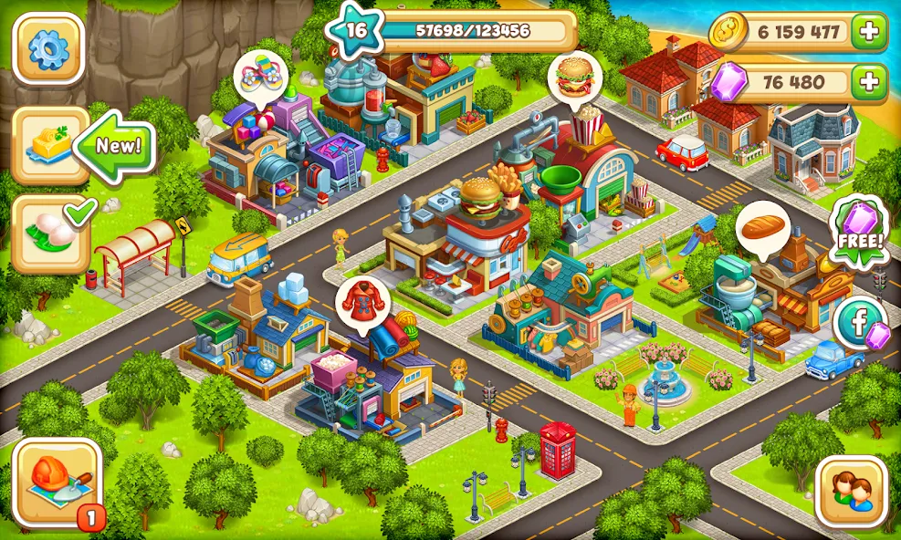 Farm Town: Cozy City Builder screenshot 3