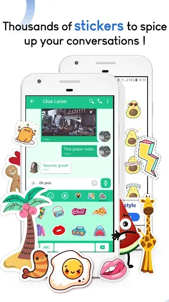 Mood SMS - Custom Text & MMS screenshot 3