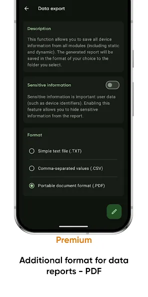 Castro Premium - system info screenshot 6