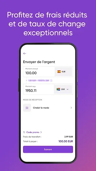 WorldRemit Transfert d’Argent screenshot 4
