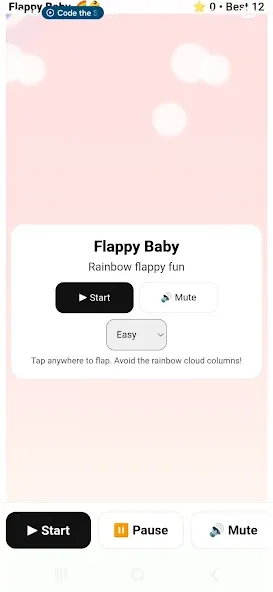 Flappy Baby screenshot 5